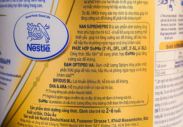 Giải mã các đột phá dưỡng chất trong sữa Nestlé và dòng NAN 