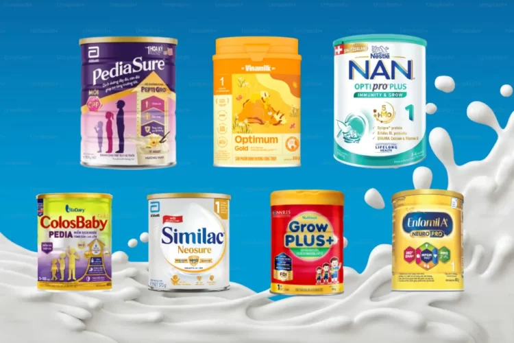 Sữa công thức cho bé chậm tăng cân: Tiêu chí chọn giúp bé tăng cân an toàn