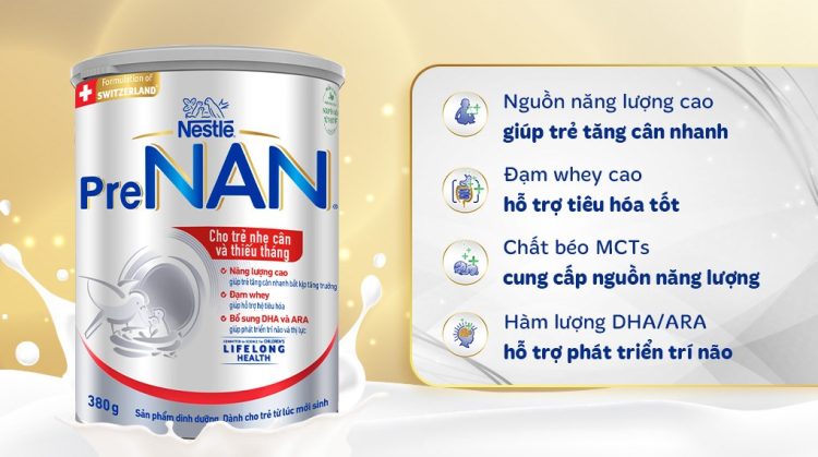 Review sữa NAN Pre: Góc nhìn từ nhu cầu dinh dưỡng chuyên biệt cho trẻ nhỏ 2 Review sữa NAN Pre: Góc nhìn từ nhu cầu dinh dưỡng chuyên biệt cho trẻ nhỏ